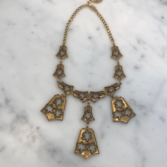 Goldette Vintage goldtone necklace. - Picture 2 of 6